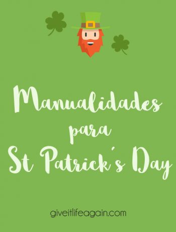 Banner manualidades St Patrick Day giveitlifeagain